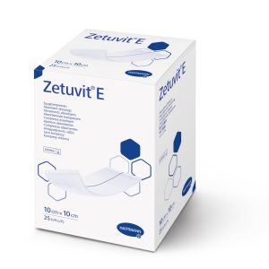 Zetuvit E Absorbent Pad Sterile 10cm x 10cm
